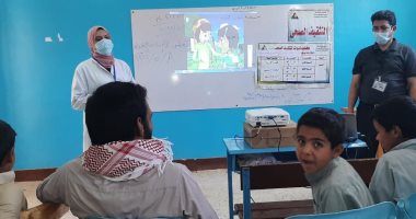 توقيع الكشف على 463 مواطن ضمن مبادرة حياة كريمة بجنوب سيناء .. صور