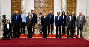 الرئيس السيسي يستقبل وزراء دول منتدى غاز شرق المتوسط.. ويؤكد: التأثر الحالى لقطاع الطاقة عالميا رسخ الرؤية الاستراتيجية الثاقبة بتأسيس المنتدى منذ سنوات.. والمشاركون يشيدون بجهود مصر الفعالة لإقامة حوار إقليمى