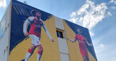 صورة محمد صلاح والننى تزين فندق لاعبى المقاولون احتفالا بعيد ميلاده