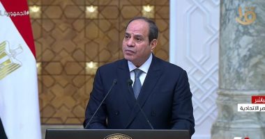 نص كلمة الرئيس السيسى بالمؤتمر الصحفى المشترك مع رئيسة مفوضية الاتحاد الأوروبى