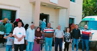 حياة كريمة بالشرقية.. قافلة مجانية للكشف على أهالى قرية بساتين بركات