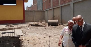 رئيس مدينة المحلة: الانتهاء من 60٪ من الأعمال الانشائية بمحطة رفع ميت الليت