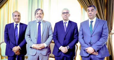 رئيس الحكومة الليبية يشدد على ضرورة دعم المسار الدستورى فى القاهرة