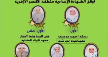 بالأسماء.. قائمة أوائل الشهادة الإعدادية فى معاهد منطقة الأقصر الأزهرية