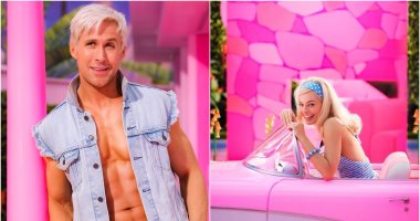 ريان جوسلينج ومارجوت روبي بالبينك فى أول صور من فيلم Barbie