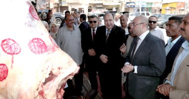 اللحوم بـ120 جنيها والطماطم بـ5 جنيهات.. محافظ بنى سويف يفتتح معرض "أضحى مبارك"