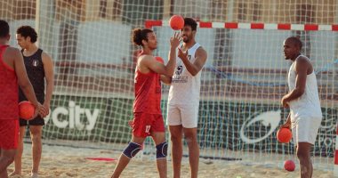منتخب اليد الشاطئية يلعب 3 مباريات ودية مع أمريكا على ملاعب سيتى كلوب الشروق