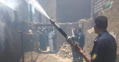 مدينة الزينية تطفئ قمينة طوب لانبعاث دخان بالمخالفة للقانون بقرية الصعايدة