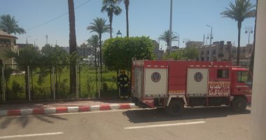 مسجد عبدالرحيم القناوى يستعد لاستقبال جثمان بطل المداهمة الأمنية فى قنا.. لايف