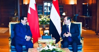 الرئيس السيسى يستقبل ملك البحرين بمدينة شرم الشيخ