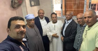 المجلس الجديد للنقابة العامة للنقل البرى يزور رئيس اتحاد العمال فى منزله