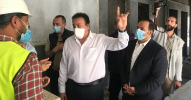 وزير الصحة يتفقد أعمال إنشاء مستشفى نهطاي ضمن مشروعات حياة كريمة بالغربية.. لايف