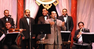 مؤلفات روحانية تراثية ومعاصرة للإنشاد الدينى على المسرح المكشوف بالأوبرا اليوم 