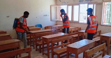 تجهيزات مكثفة قبل انطلاق ماراثون الثانوية العامة بالمحافظات.. مدارس المنوفية تستعد لاستقبال الطلاب.. والأقصر تقود حملات نظافة شاملة حول المدارس.. ومتطوعون يعقمون اللجان بمدينة الشيخ زويد بشمال سيناء.. صور