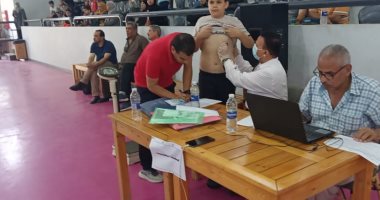 انتقاء ناشئين جدد للانضمام للمشروع القومي للموهبة فى لعبة كرة السلة بكفر الشيخ