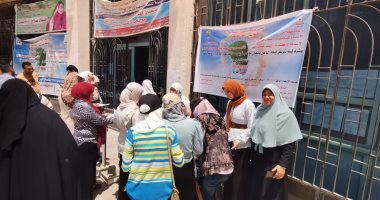 تمريض حلوان تنظم القافلة التثقيفية لمرض جدرى القرود