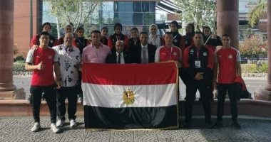بعثة الأثقال تصل القاهرة غداً بعد إنجاز بطولة العالم