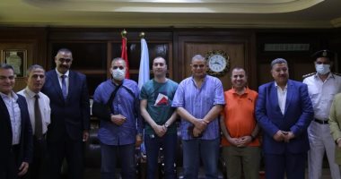محافظ كفر الشيخ يناقش سبل التعاون بين المحافظة والجامعة ومديرية الأمن