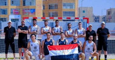 بعثة اليد الشاطئية تصل اليونان استعدادا لبطولة العالم 