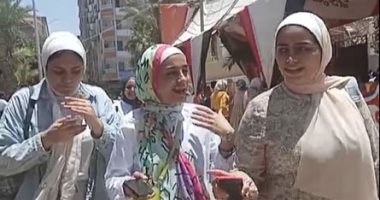 طلبة الثانوية العامة بشمال سيناء يتوافدون على اللجان وسط إجراءات مشددة