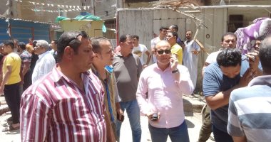 لجنة هندسية عاجلة لمعاينة عقار عقب انفجار ماسورة غاز في شقة بالغربية.. صور