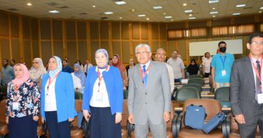 افتتاح وقائع المؤتمر السنوي السادس لجمعية جنوب الوادى لأمراض الصدر.. صور