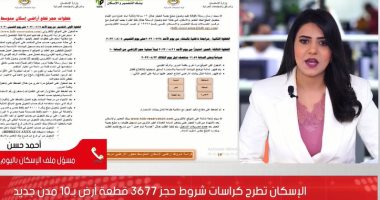 اعرف شروط حجز أراضى الإسكان بـ10 مدن جديدة.. فيديو