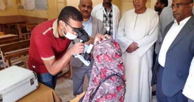 الكشف على 6 آلاف و493 مواطنا وعمل 650 نظارة طبية لغير القادرين‎‎ بأسوان