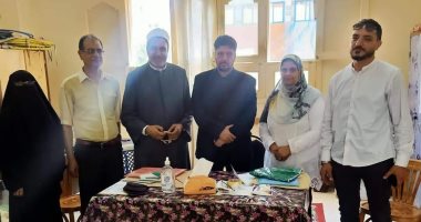 الوكيل الشرعى لأزهر الإسكندرية يتفقد لجان امتحان مادة التفاضل والتكامل