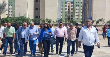 رئيس صندوق الإسكان الاجتماعى تتفقد وحدات محدودي الدخل بمدينتي بدر وحدائق العاصمة