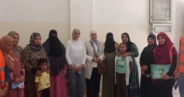 الآداب والعلوم بجامعة الإسكندرية تنظمان قافلة طبية لمنطقة أبيس7ضمن حياة كريمة