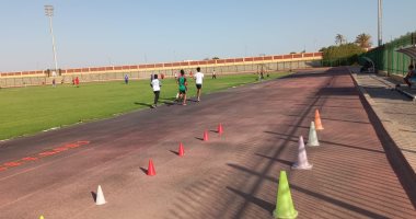 تنفيذ المشروع القومى للموهبة والبطل الأوليمبى بالاستاد الرياضى بطور سيناء
