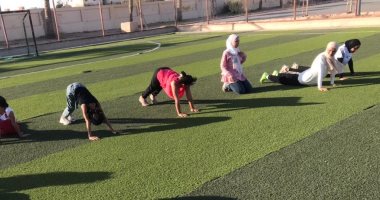 استئناف تدريبات مشروع اللقاءات الرياضية للفتيات خماسى كرة قدم بجنوب سيناء