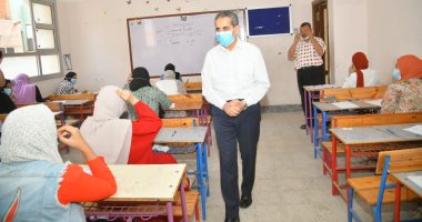 محافظ الغربية يتفقد لجان امتحانات الثانوية العامة فى كفر الزيات وبسيون
