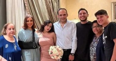 أنغام بصحبة شقيقها خالد فى حفل عقد قرانه .. صور