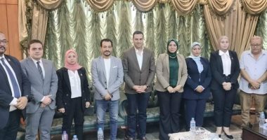وفد "التنسيقية" يلتقى نائب محافظ بورسعيد ورئيس هيئة قصور الثقافة