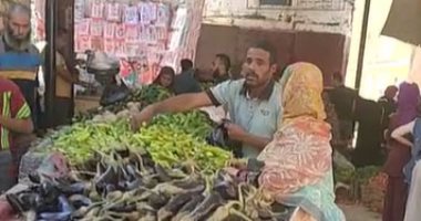 الطماطم بـ3.5 جنيه.. انخفاض فى أسعار الخضراوات بأسواق الوادى الجديد.. فيديو