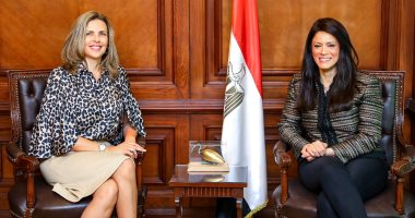 وزيرة التعاون الدولى تلتقى رئيس شركة أمازون ويب سيرفيزس لبحث التعاون المشترك