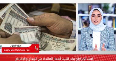 كيف يرى الخبراء قرار البنك المركزى بتثبيت سعر الفائدة؟.."فيديو"