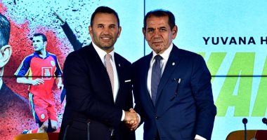 جالاتا سراى يقدم مدربه الجديد فى مؤتمرا صحفيا 
