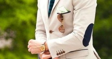حكاية موضة.. رقعة الكوع فى البدل الرجالى بدأت لحماية ملابس الصيد وتحولت زينة