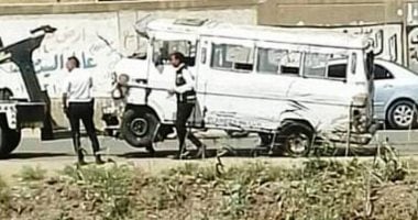 سقوط سيارة بترعة فى العياط ونجاة مستقليها من الغرق 