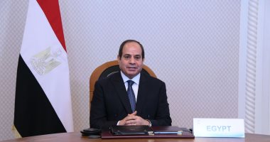الرئيس السيسى: مستمرون فى تنفيذ مبادرات لتحقيق أهداف التنمية الشاملة والمستدامة