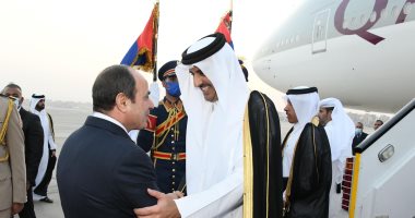 أهلا تميم.. هاشتاج ترحاب بأمير دولة قطر فى مصر