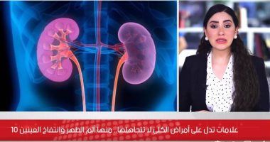 خلى بالك.. 10 علامات تدل على أمراض الكلى لا تتجاهلها.. فيديو