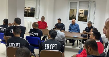 وزير الرياضة يلتقى بعثة مصر فى "وهران" للاطمئنان على استعدادات المشاركة فى منافسات دورة ألعاب البحر المتوسط بالجزائر