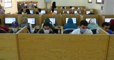 انتظام امتحانات جامعة المنيا فى أسبوعها الأخير