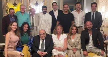عمرو دياب وحسين فهمى على رأس وفد فنى مصرى يلتقون وزير الثقافة السعودى