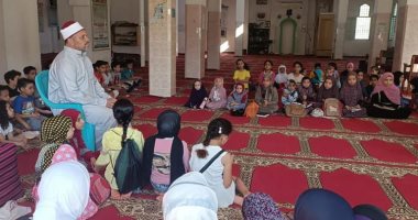 تواصل فعاليات البرنامج الصيفى للأطفال التابع لوزارة الأوقاف بمساجد شمال سيناء