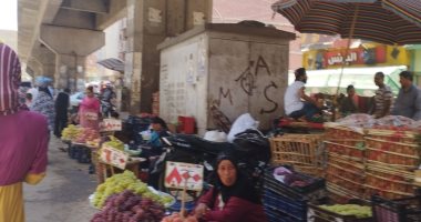 3 كيلو طماطم بـ 10 والبصل بـ3 جنيهات.. جولة فى سوق الخضار بالمنيا.. فيديو